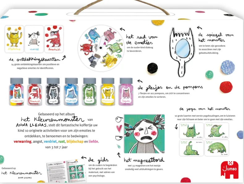 Ik Leer Ontdekken Color Monster Emoties