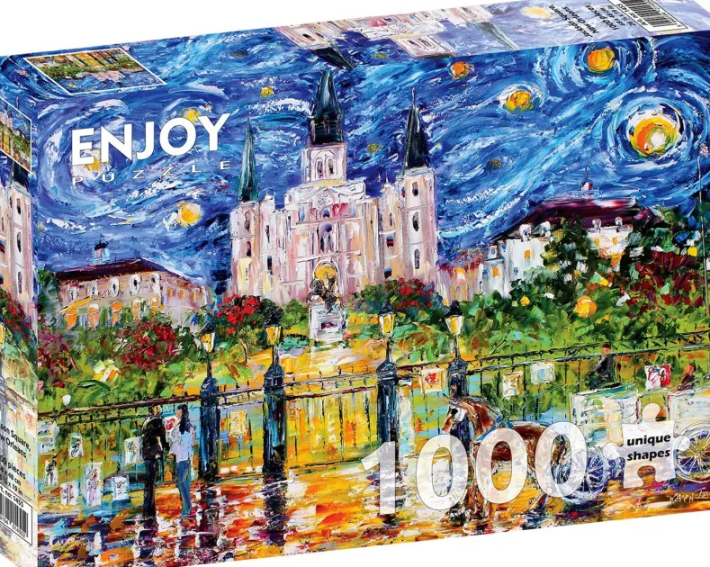 Jackson Square, New Orleans Puzzel (1000 stukjes)