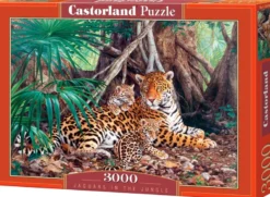 Jaguars In The Jungle Puzzel (3000 stukjes)