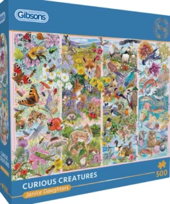 Janice Daughters - Curious Creatures Puzzel (500 stukjes)