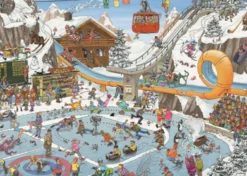 Jan van Haasteren - De Winterspelen Puzzel (1000 stukjes)