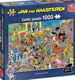 Jan van Haasteren - Dia de los Muertos Puzzel (1000 stukjes)