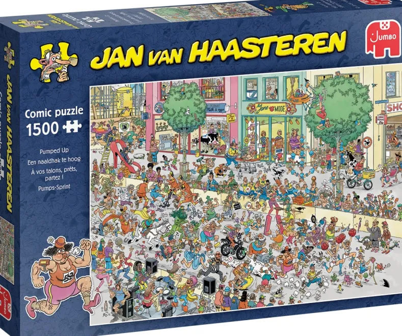 Jan van Haasteren - Een Naaldhak te Hoog Puzzel (1500 stukjes)