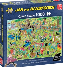 Jan van Haasteren - Hondenparcours Puzzel (1000 stukjes)