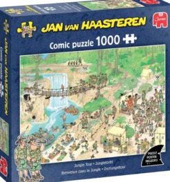 Jan van Haasteren - Jungletocht Puzzel (1000 stukjes)