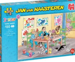 Jan van Haasteren Junior 20 - Creatief met Klei Puzzel (150 stukjes)