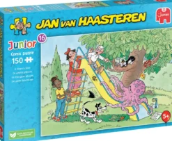 Jan van Haasteren Junior 16 - De gladde glijbaan (150 stukjes)