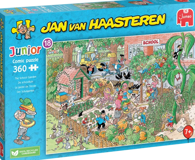 Jan van Haasteren Junior 18 - De Schooltuin (360 stukjes)