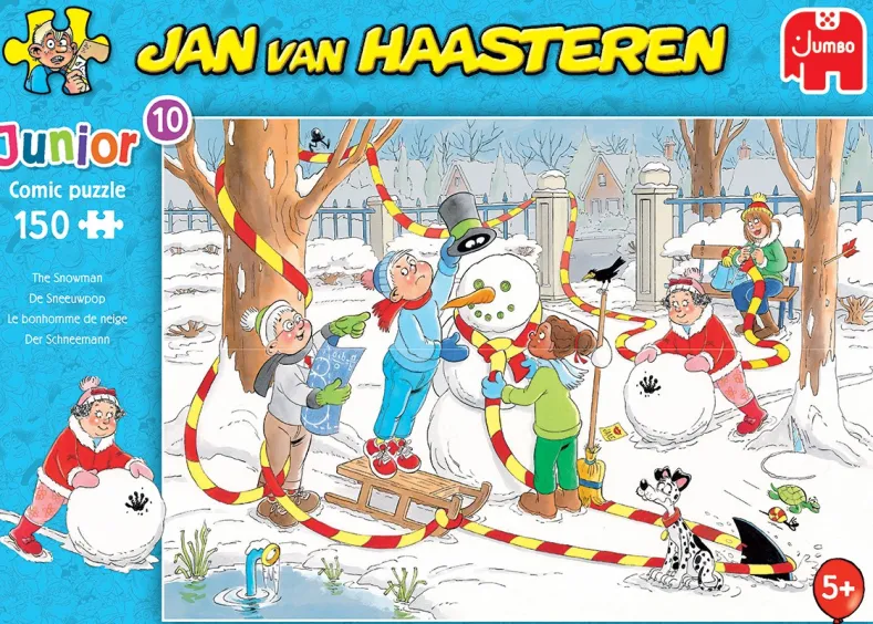 Jan van Haasteren - Junior De Sneeuwman (150 stukjes)