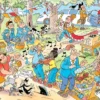 Jan van Haasteren Junior 21 - De Vrijmarkt Puzzel (240 stukjes)