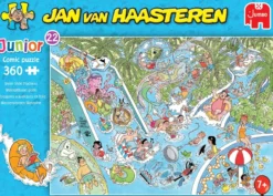 Jan van Haasteren Junior 22 - Waterglijbaan Gekte Puzzel (360 stukjes)