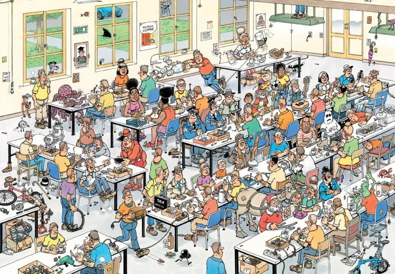Jan van Haasteren - Kunnen wij het maken? Puzzel (2000 stukjes)