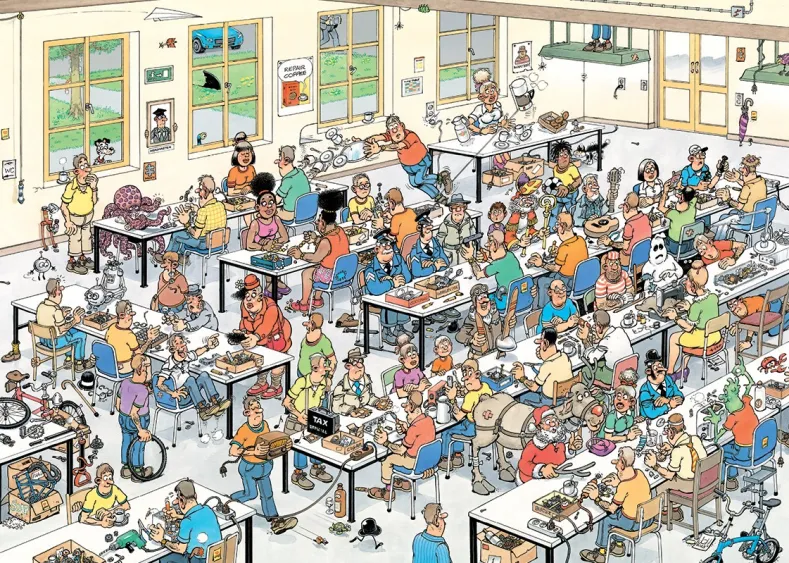 Jan van Haasteren - Kunnen wij het maken? Puzzel (1000 stukjes)