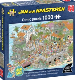 Jan van Haasteren - Leve de Middellandse Zee! Puzzel (1000 stukjes)