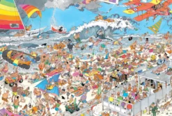Jan van Haasteren - Op het Strand Puzzel (1500 stukjes)