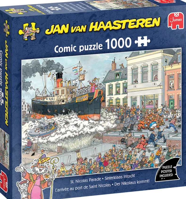 Jan van Haasteren - Sinterklaas Intocht Puzzel (1000 stukjes)