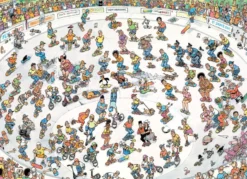 Jan van Haasteren - Skateboarden In De Bowl Puzzel (1000 Stukjes)