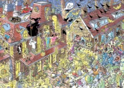 Jan van Haasteren - Trick or Treat Puzzel (500 stukjes)
