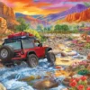 Jeep - Rocky Ride by C.Bigelow Puzzel (1000 stukjes)