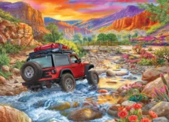Jeep - Rocky Ride by C.Bigelow Puzzel (1000 stukjes)