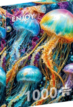 Jellyfish Glow Puzzel (1000 stukjes)