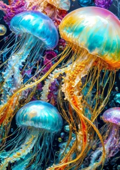 Jellyfish Glow Puzzel (1000 stukjes)