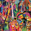 Jeweled Jungle Puzzel (500XL Stukjes)