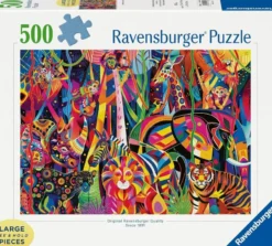 Jeweled Jungle Puzzel (500XL Stukjes)