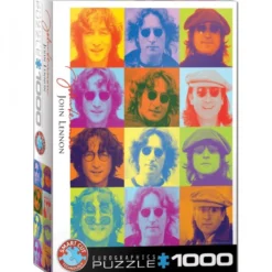 John Lennon Color Portraits Puzzel (1000 stukjes)