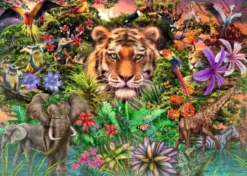 Jungle Tiger Puzzel (1000 stukjes)