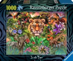 Jungle Tiger Puzzel (1000 stukjes)