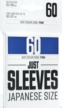 Just Sleeves - Japanese Size Blue