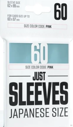 Just Sleeves - Japanese Size Clear