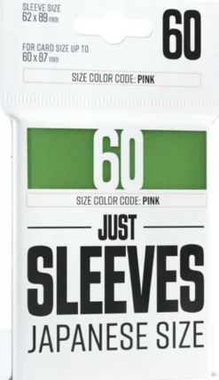 Just Sleeves - Japanese Size Green