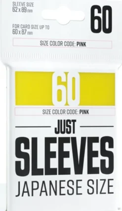 Just Sleeves - Japanese Size Yellow