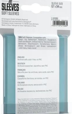 Just Sleeves - Soft Sleeves (100 stuks)