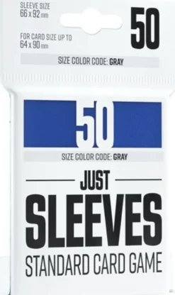 Just Sleeves - Standard Card Game Blauw (50 stuks)