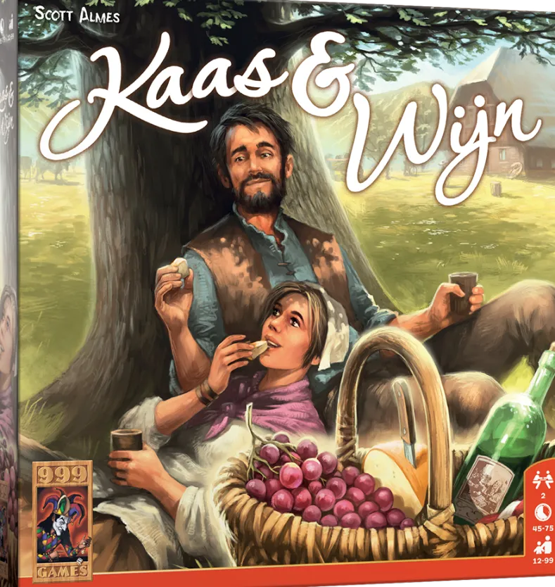 Kaas & Wijn - Bordspel