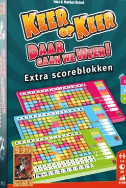 Keer op Keer - Scoreblok Level 5/6/7 (3 stuks)