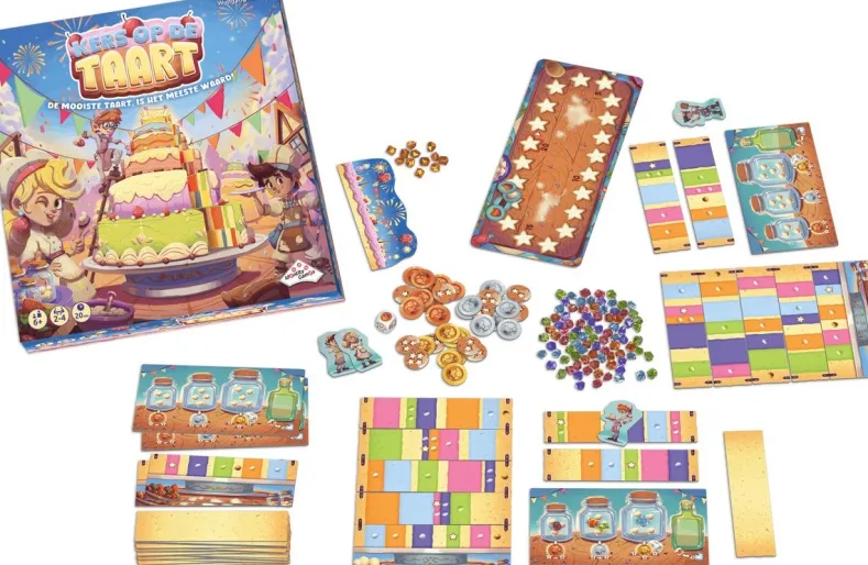 Kers op de Taart - Bordspel