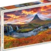 Kirkjufellsfoss Waterfall - Iceland Puzzel (500 stukjes)