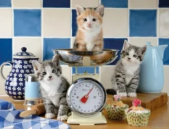 Kittens in the Kitchen Puzzel (1500 stukjes)
