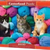 Kittens in Yarn Store Puzzel (1000 stukjes)