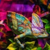 Kleurrijke Kameleon Puzzel (500 stukjes)