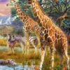 Kleurrijke Savanne Puzzel (150 XXL stukjes)