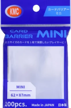 KMC - Small Sleeves - Card Barrier Mini 100 stuks (62x87mm)