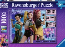 KPop Demon Hunters - Tevreden fans, tevreden Honmoon! Puzzel (100 XXL stukjes)