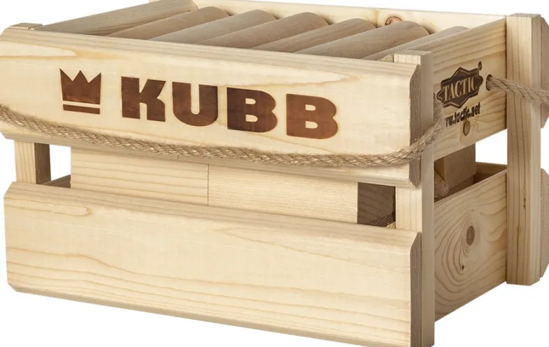 Kubb in houten box