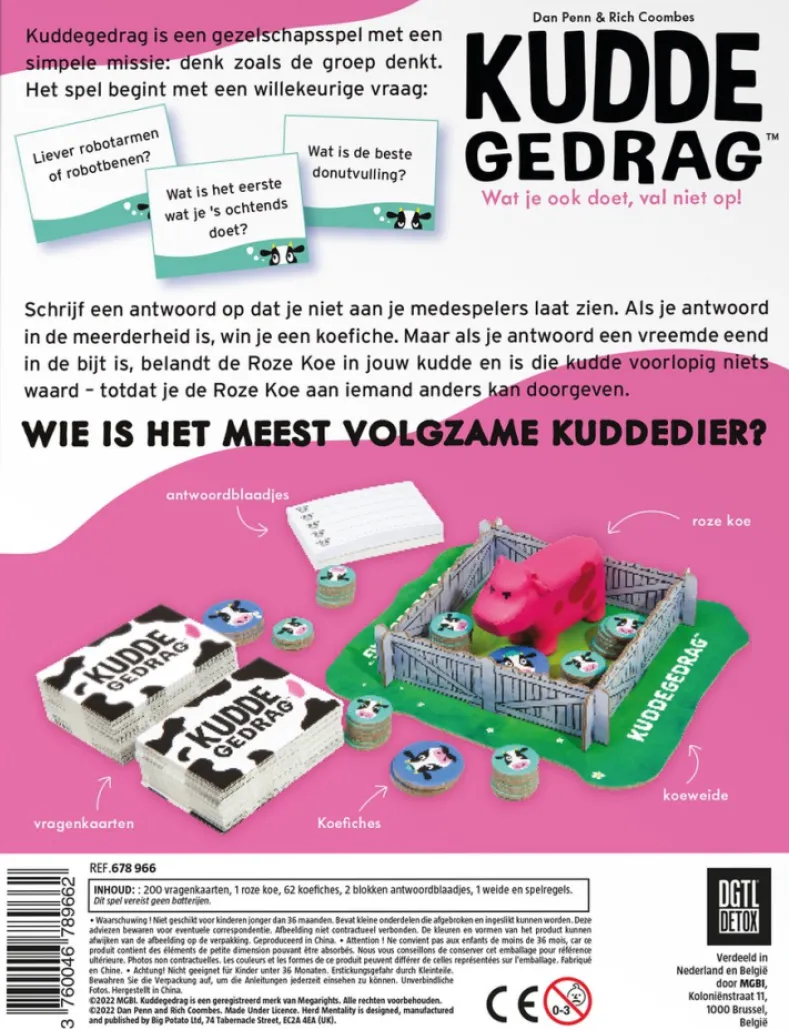 Kuddegedrag - Familiespel