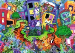 Lady Bug Lane Puzzel (1000 stukjes)